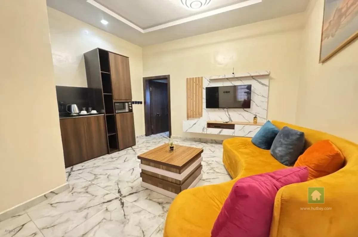 Fully Furnished 1-Bedroom Flat in Sangotedo, Ajah for Short Let