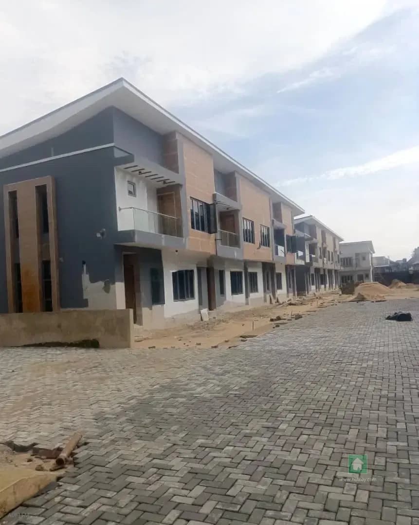 Contemporary 3-Bedroom Terrace in Sangotedo, Ajah, Lagos
