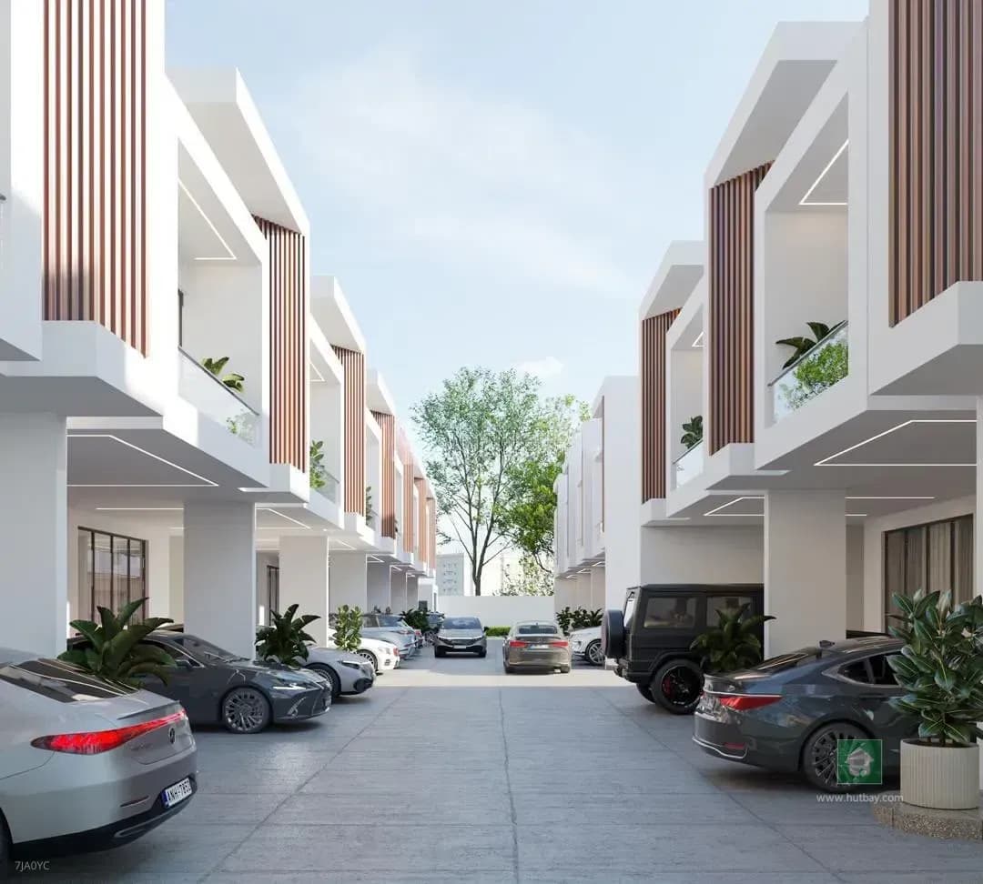 Modern 4-Bedroom Terrace in Sangotedo, Ajah, Lagos