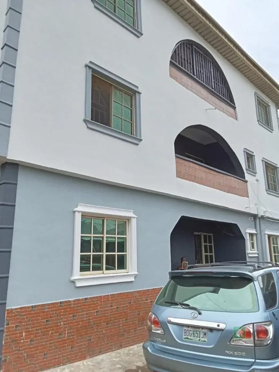 Modern Block of Flats with Shops in Akesan, Alimosho, Lagos