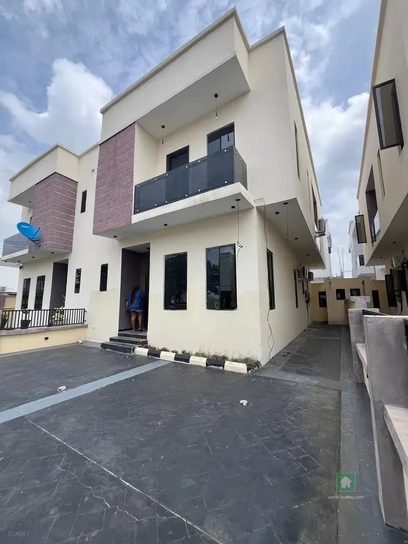 Semi-Detached Duplex with BQ in Sangotedo, Ajah, Lagos