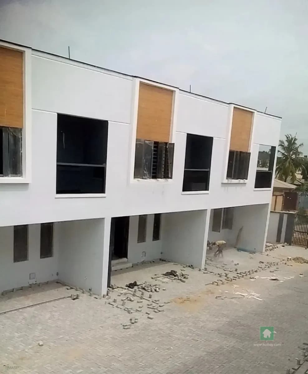Contemporary 4-Bedroom Terrace Duplex in Sangotedo, Ajah, Lagos