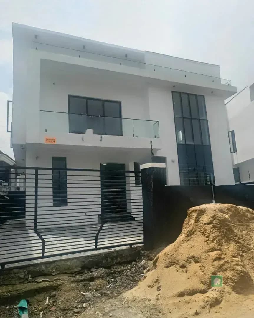 Detached 4-Bedroom Duplex with BQ in Sangotedo, Ajah, Lagos