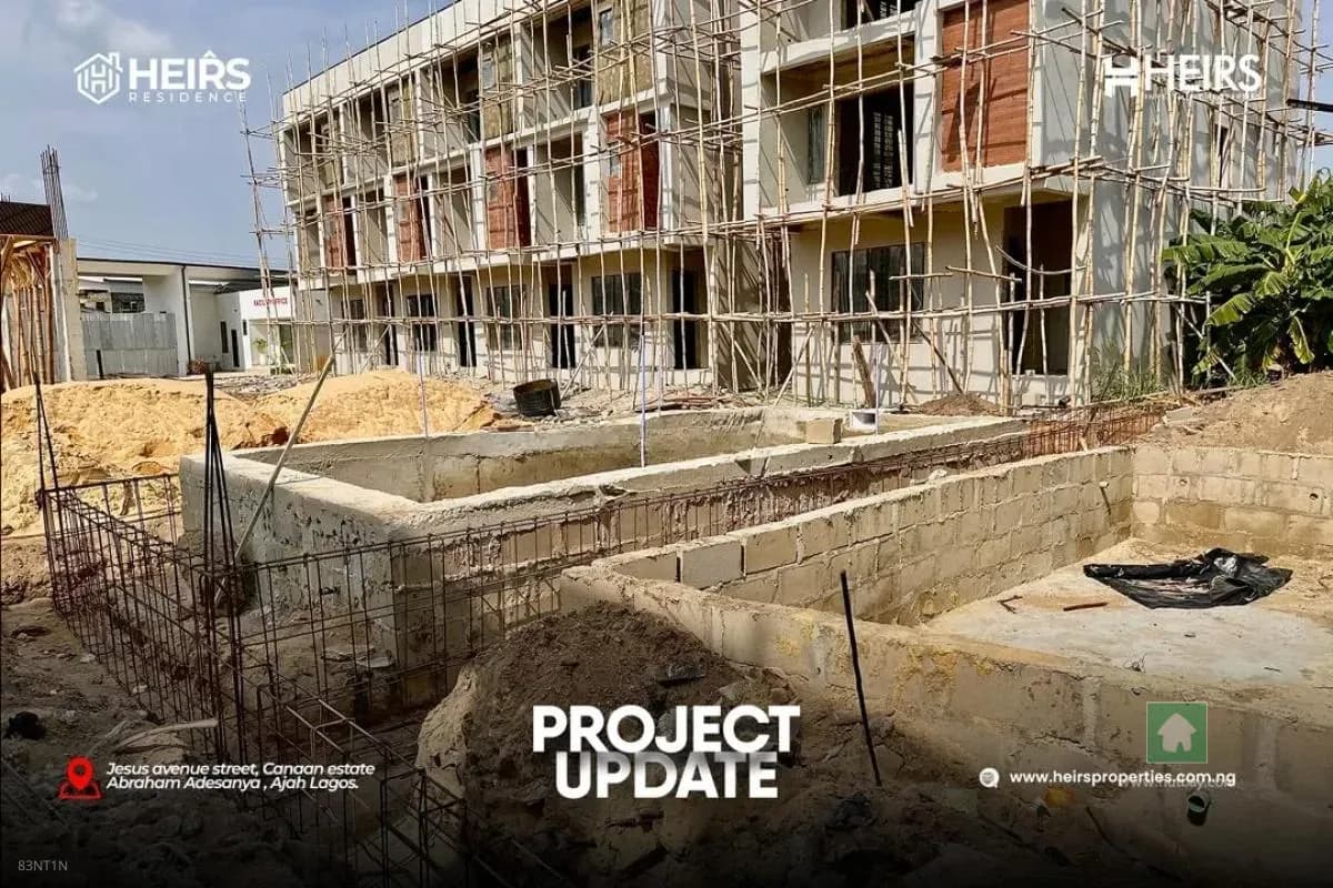 Terrace for Sale in Sangotedo, Ajah, Lagos with Certificate of Incorporation