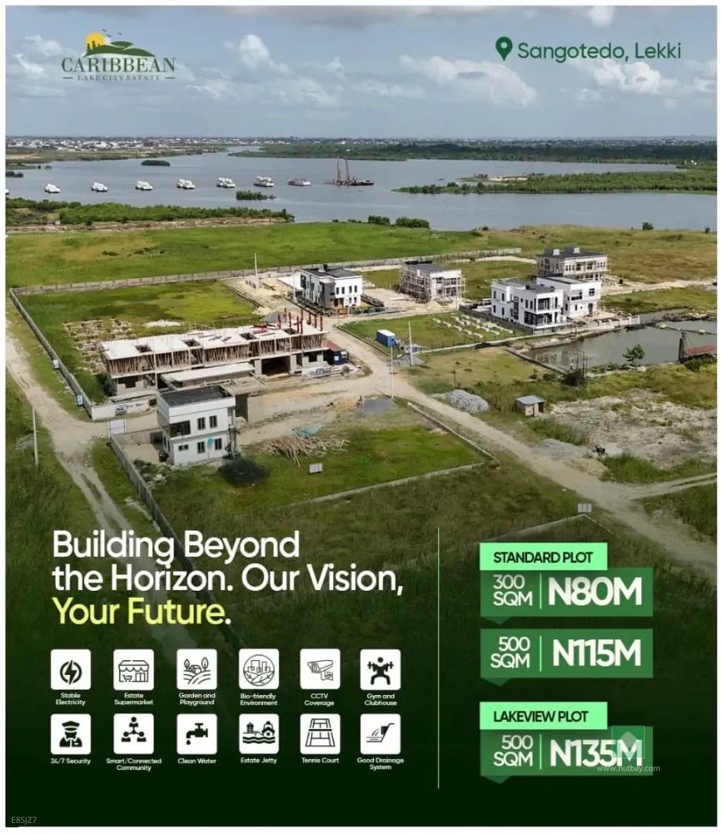 Prime Land For Sale in Sangotedo, Ajah, Lagos