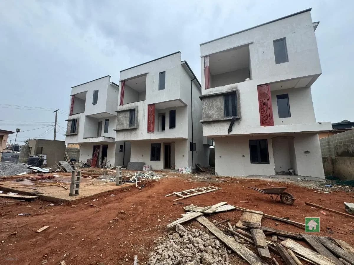 Detached 4-Bedroom Duplex in Ogba, Ikeja, Lagos