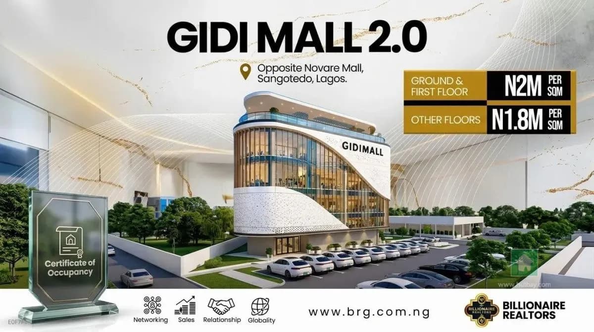 Commercial Office Space for Sale in Sangotedo, Ajah, Lagos