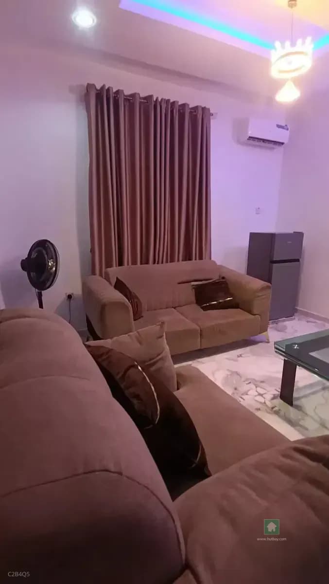 Contemporary 1 Bedroom Flat in Ogba, Ikeja, Lagos for Short Let