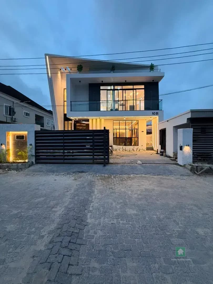 Detached Five-Bedroom Smart Home in Sangotedo, Ajah, Lagos