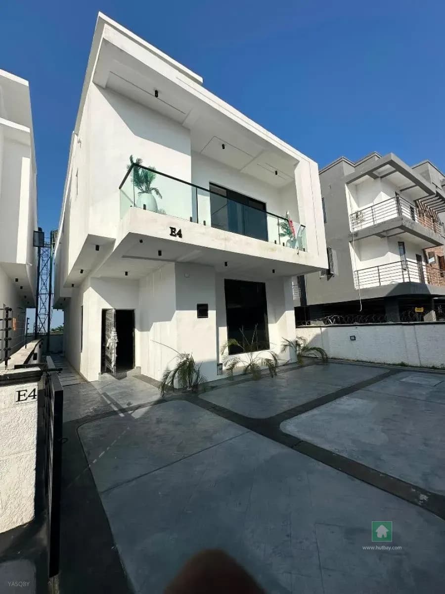 Contemporary 4-Bedroom Detached Duplex in Sangotedo, Ajah, Lagos