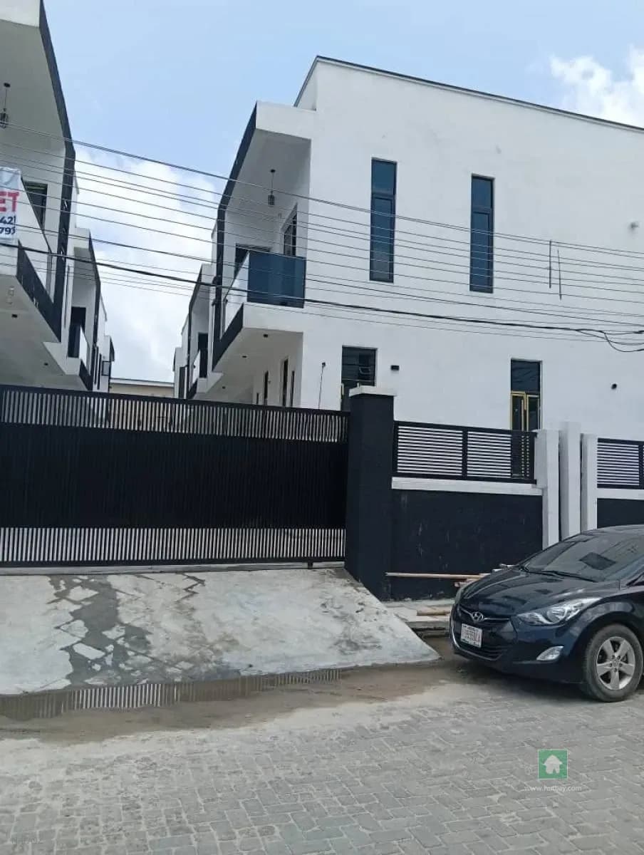 Practical 4-Bedroom House for Rent in Sangotedo, Ajah