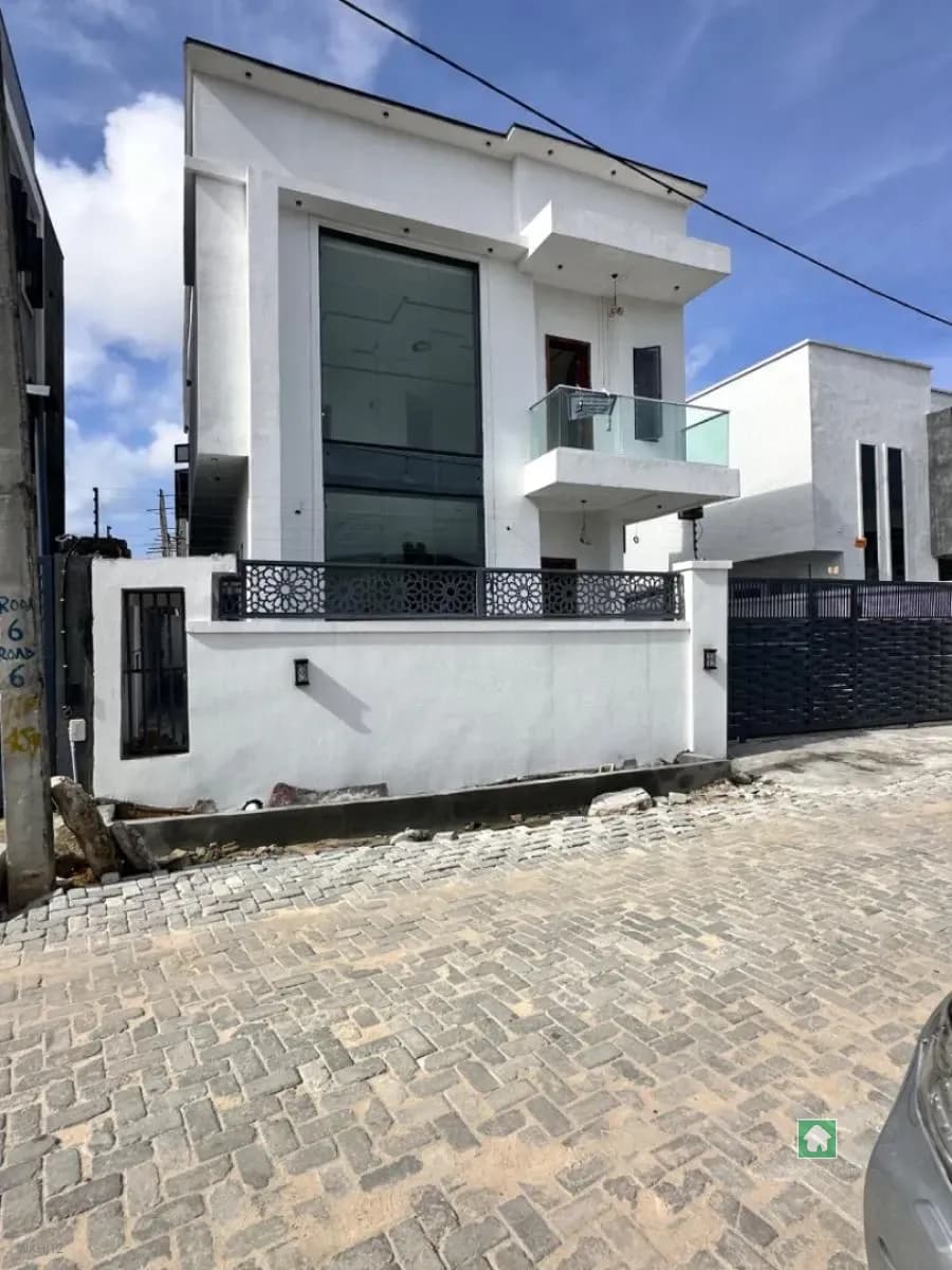 Four-Bedroom Detached Duplex in Sangotedo, Ajah