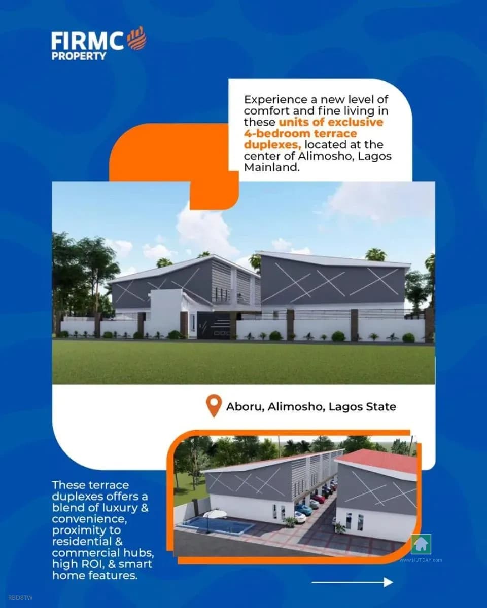 4 Bedroom Terrace Duplex for Sale in Ipaja, Lagos