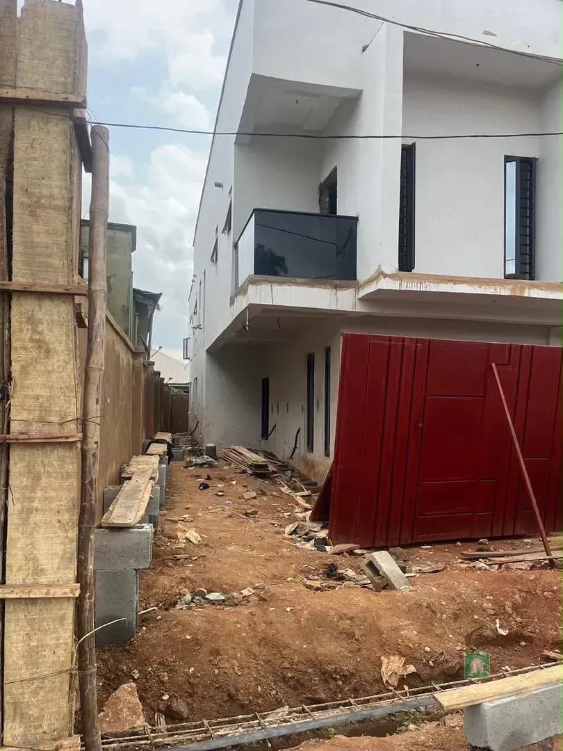Detached 4 Bedroom Duplex with BQ in Ogba, Ikeja