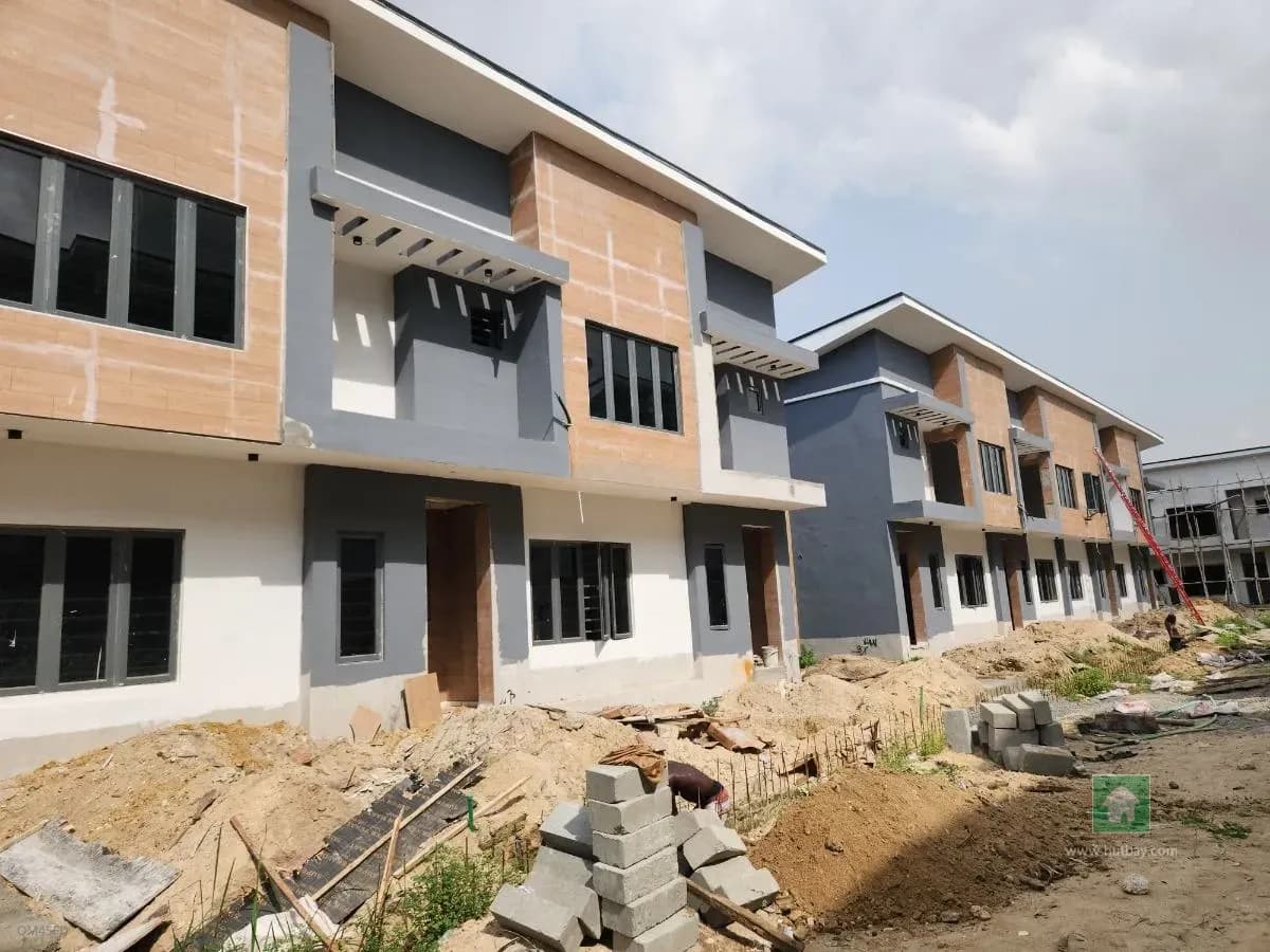 Modern 3-Bedroom Terrace House in Sangotedo, Ajah, Lagos