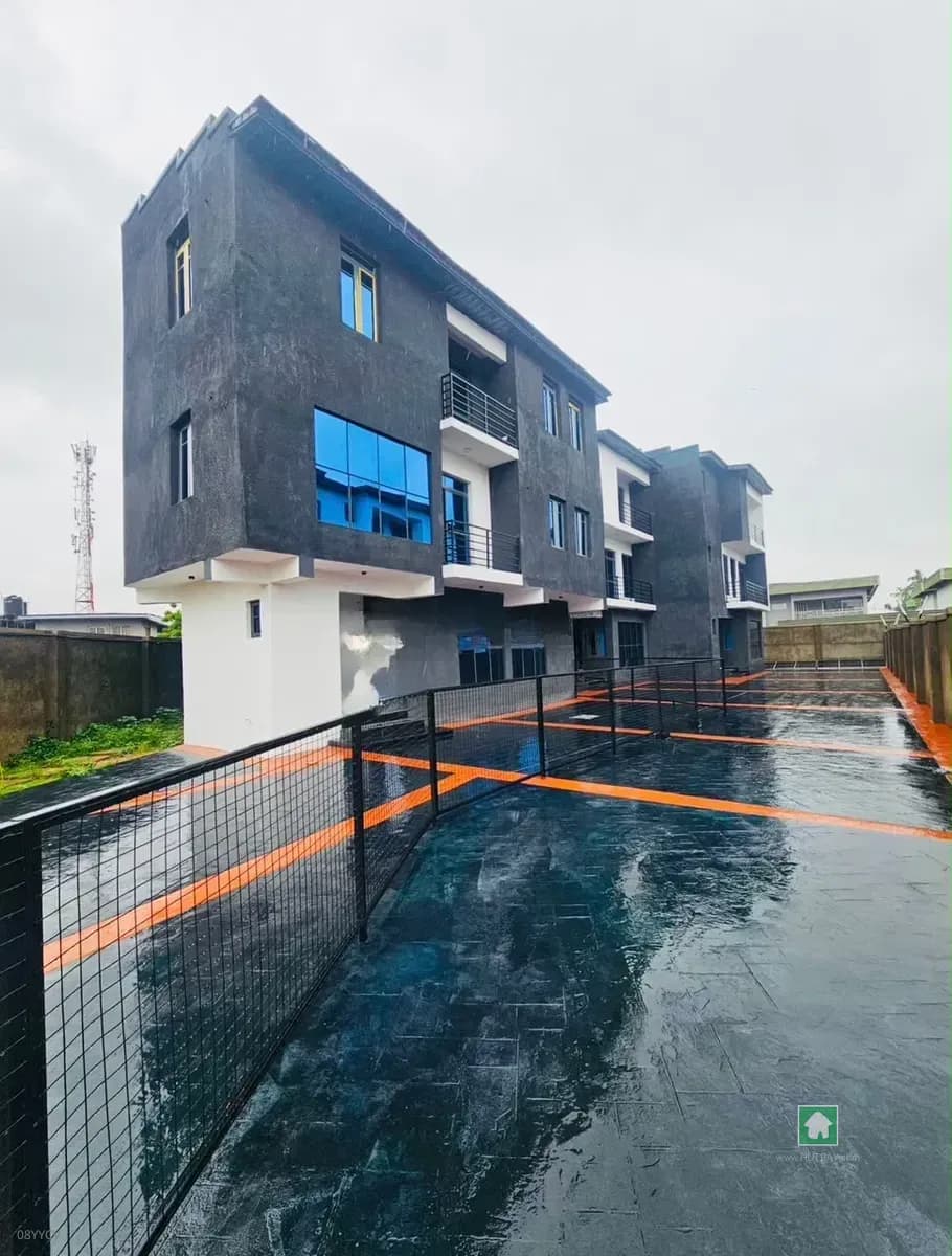 Newly Built 4-Bedroom Terrace Duplex in Ogba, Ikeja