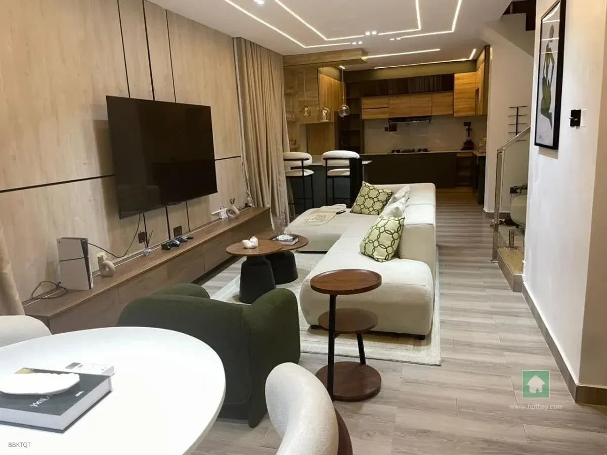 Contemporary 2-Bedroom Flat for Short Let in Ogba, Ikeja, Lagos