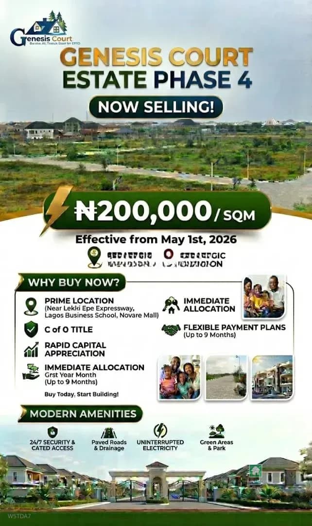 Prime Land for Sale in Sangotedo, Ajah