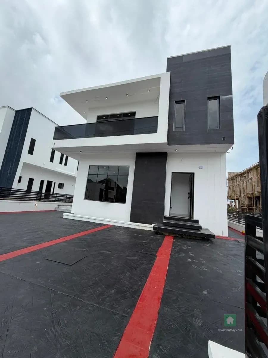 Modern Detached Duplex with Exceptional Features in Sangotedo, Lagos