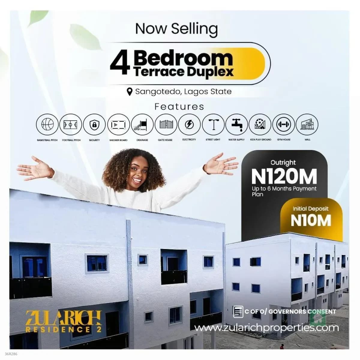 Elegant 4-Bedroom House in Sangotedo, Ajah, Lagos