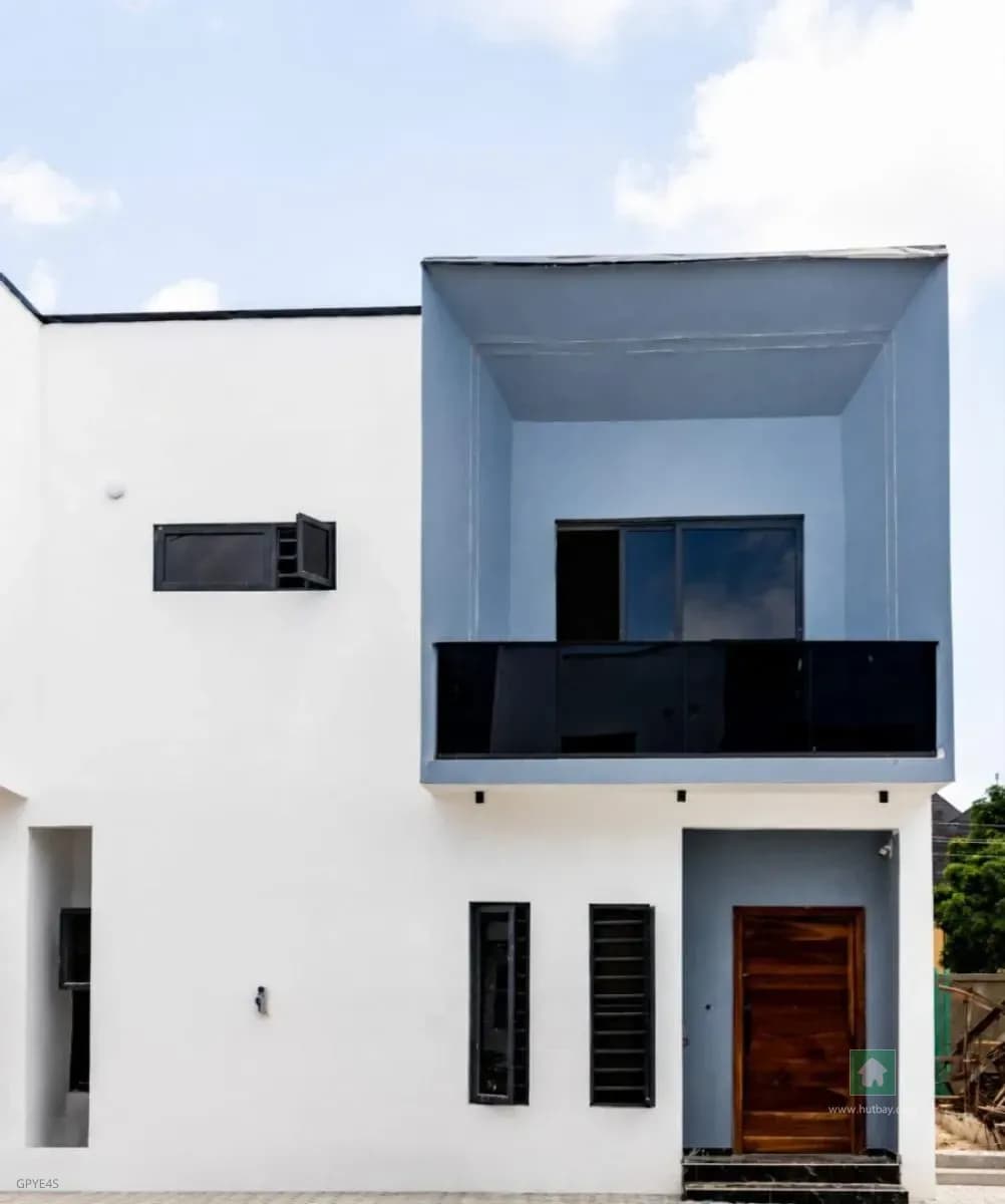 Contemporary 4-Bedroom Terrace Home in Sangotedo, Ajah, Lagos