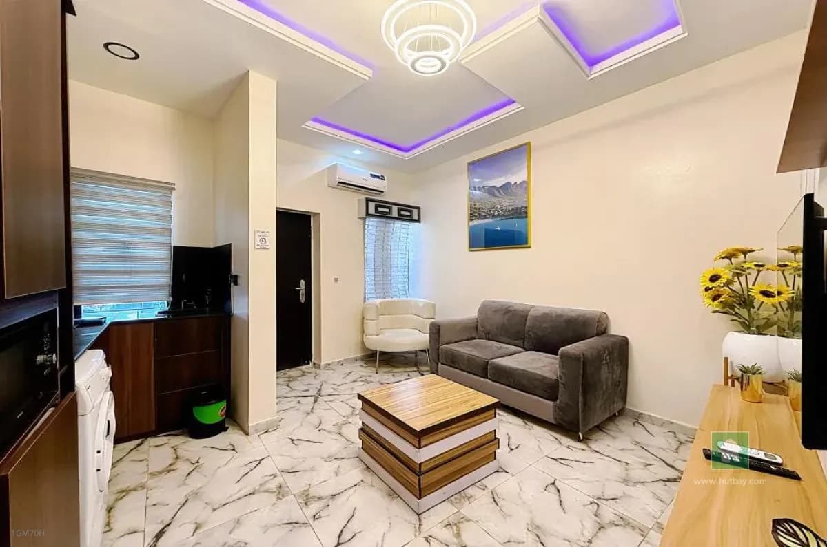 Fully Furnished 1 Bedroom Apartment in Sangotedo, Ajah, Lagos