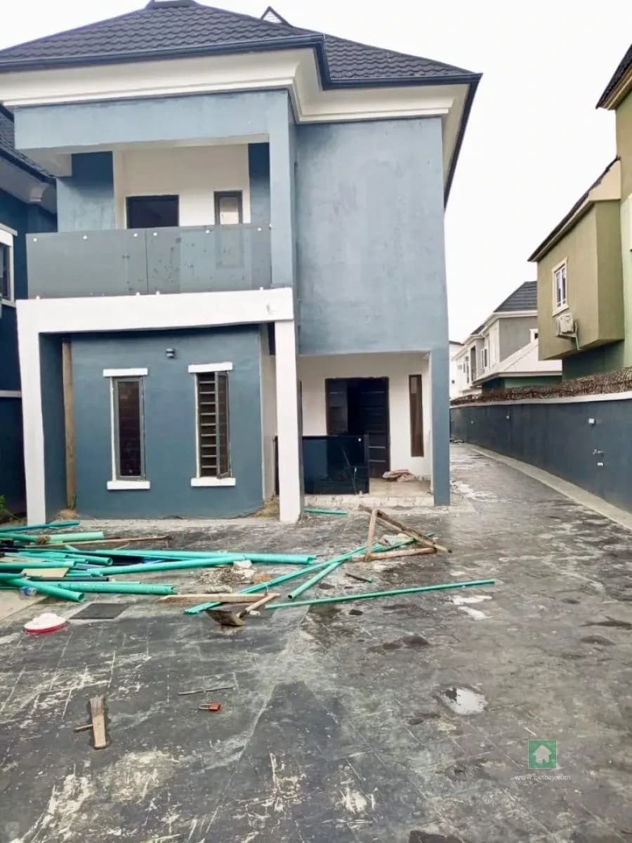 Spacious 4-Bedroom Detached Duplex in Sangotedo, Ajah