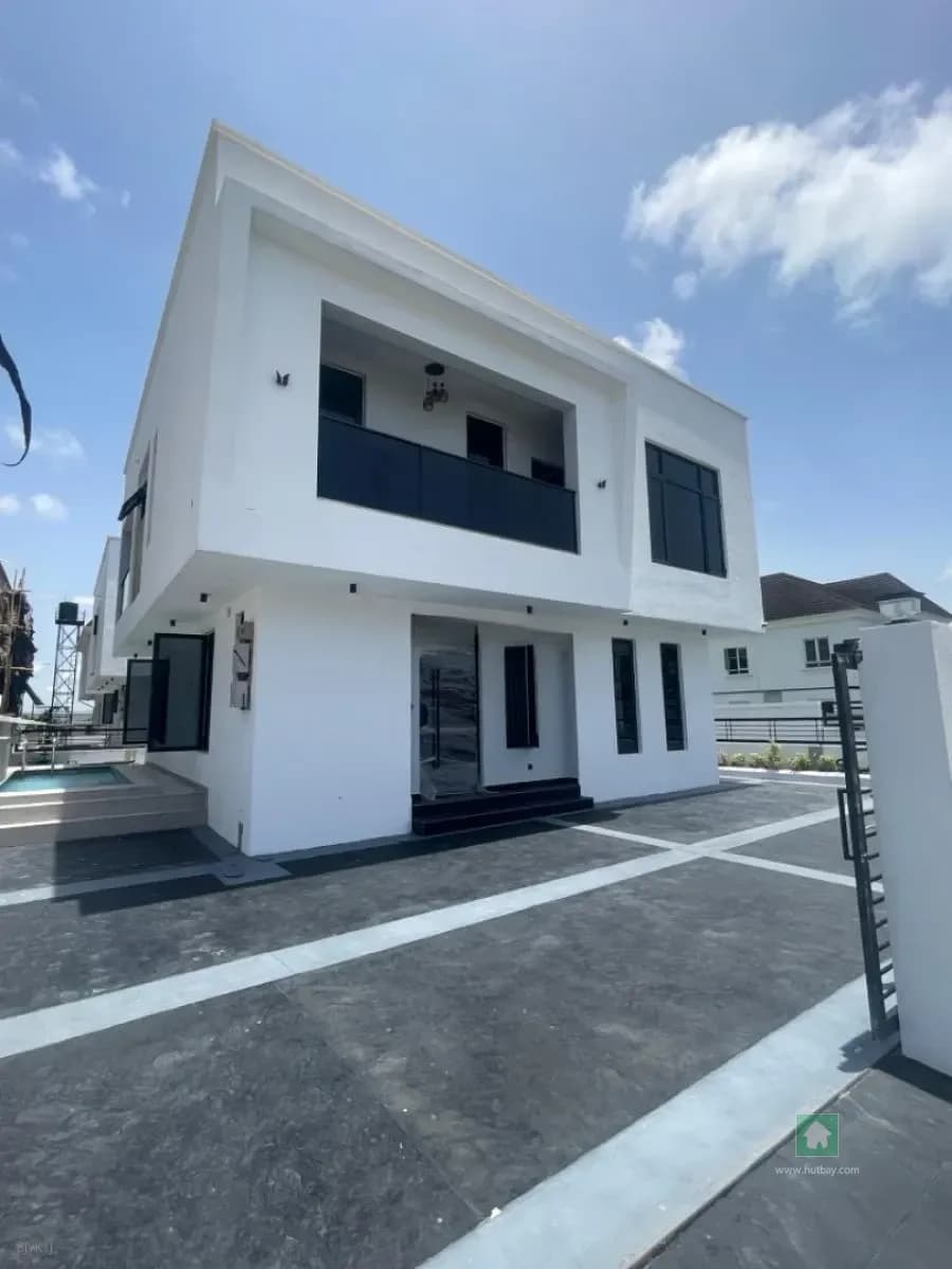 Spacious Detached Duplex with Pool in Sangotedo, Ajah, Lagos