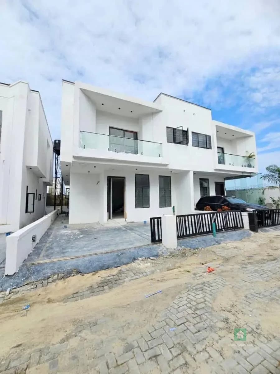 Practical Semi Detached Duplex in Sangotedo, Ajah, Lagos