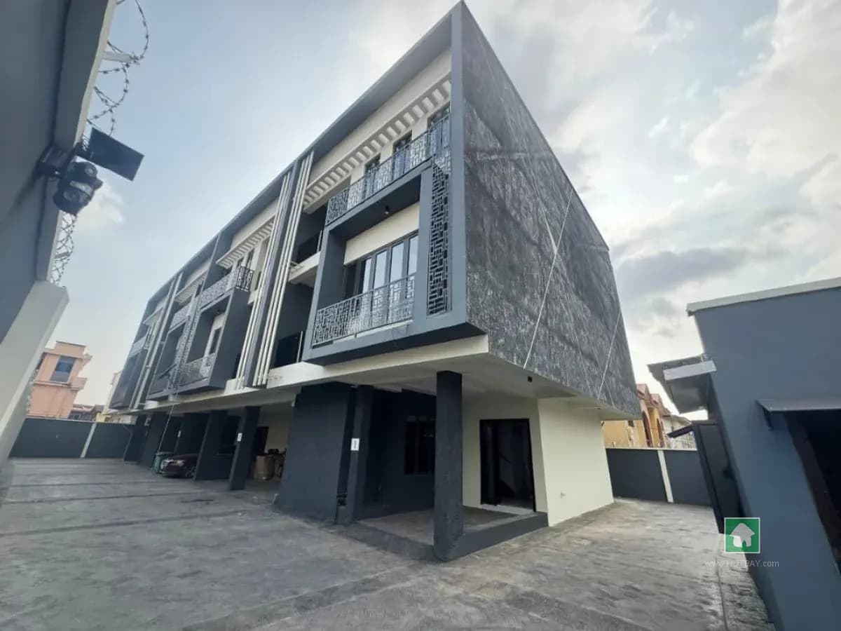Modern Four-Bedroom Terrace Duplex in Ogba, Ikeja