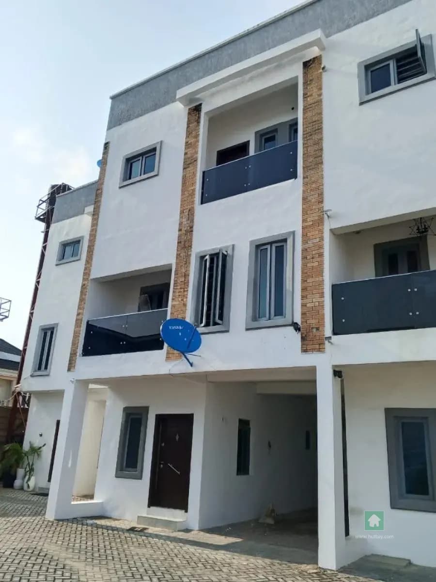 Three-Bedroom Terrace for Rent in Sangotedo, Ajah