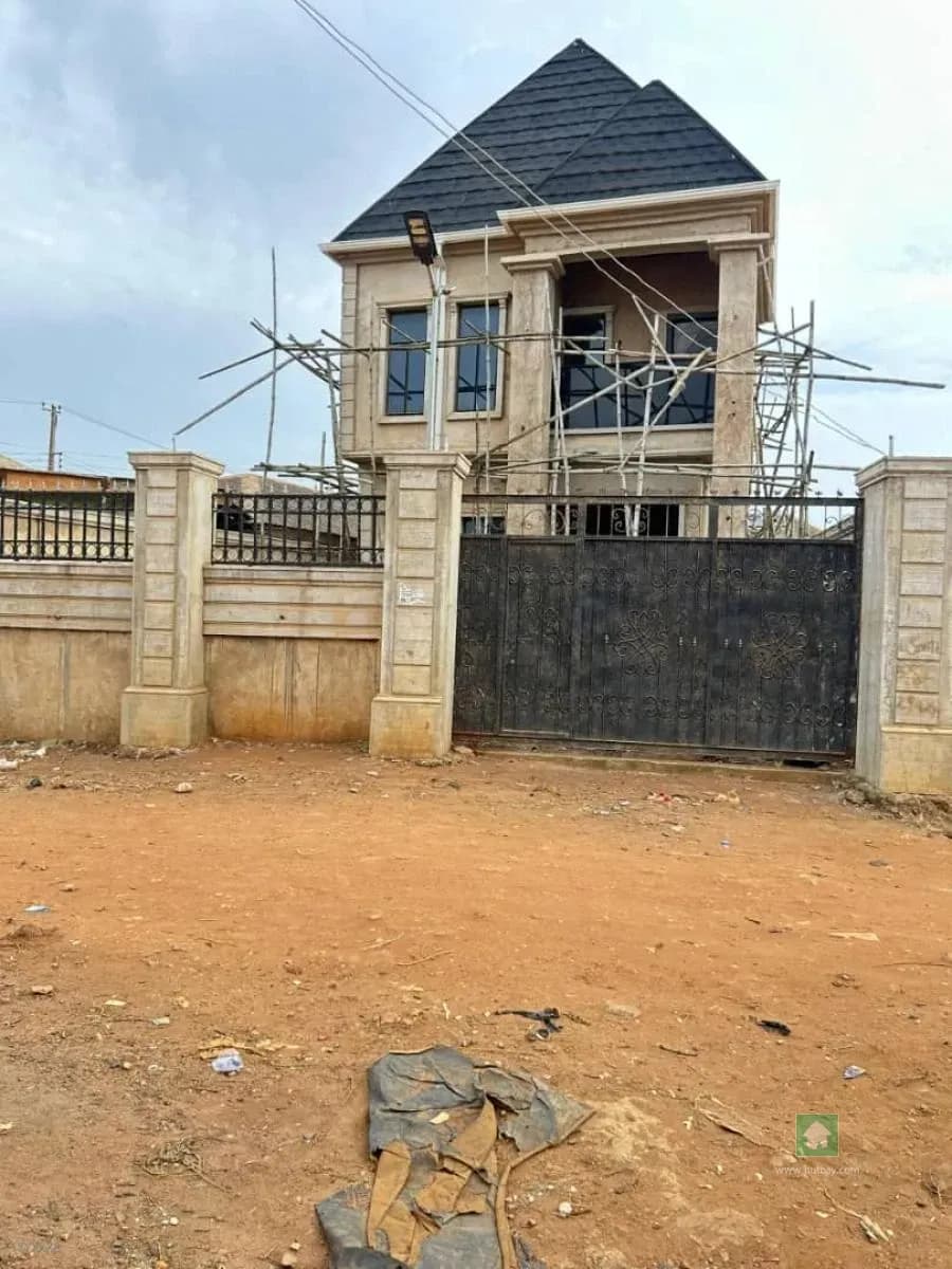 Four-Bedroom Detached House in Jehovah Elohim Estate, Alimosho, Lagos