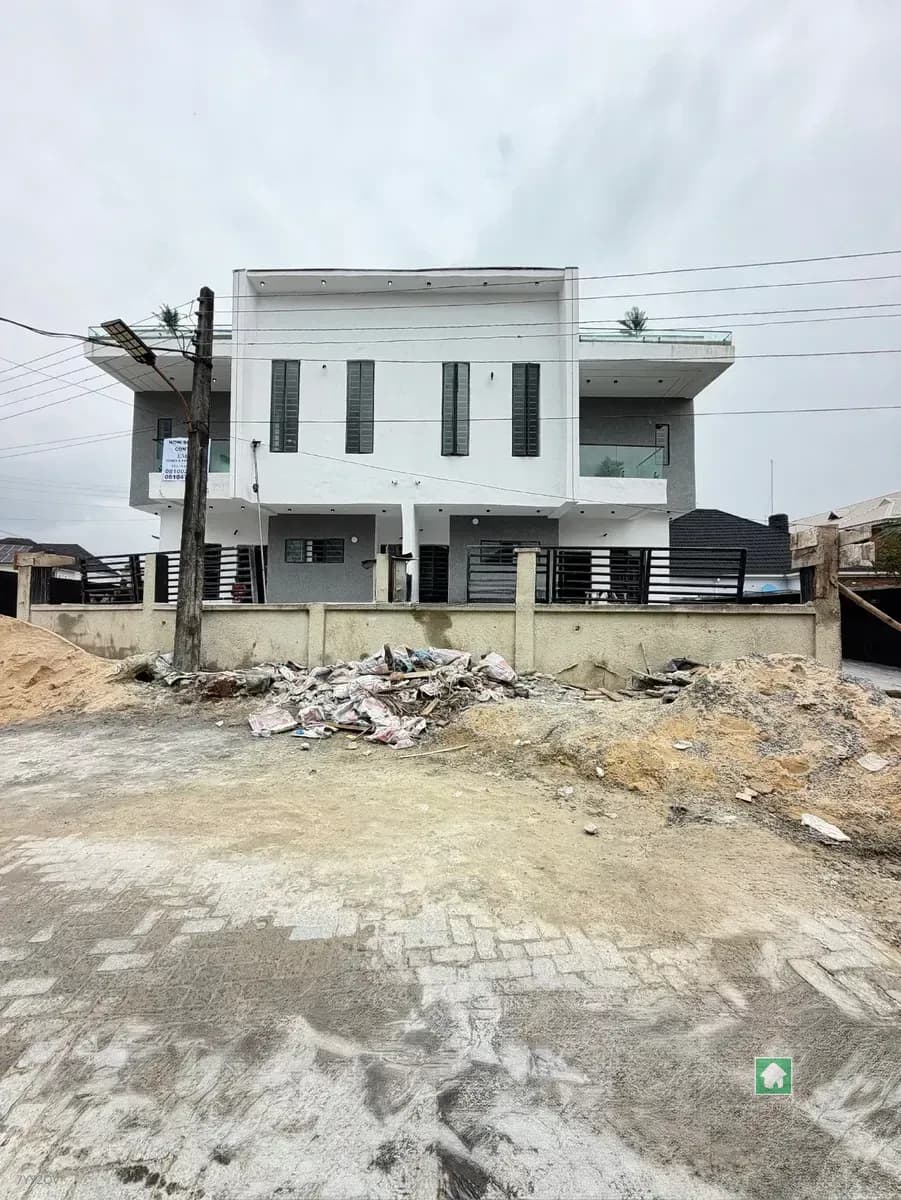 Four-Bedroom Semi Detached Home in Sangotedo, Ajah, Lagos