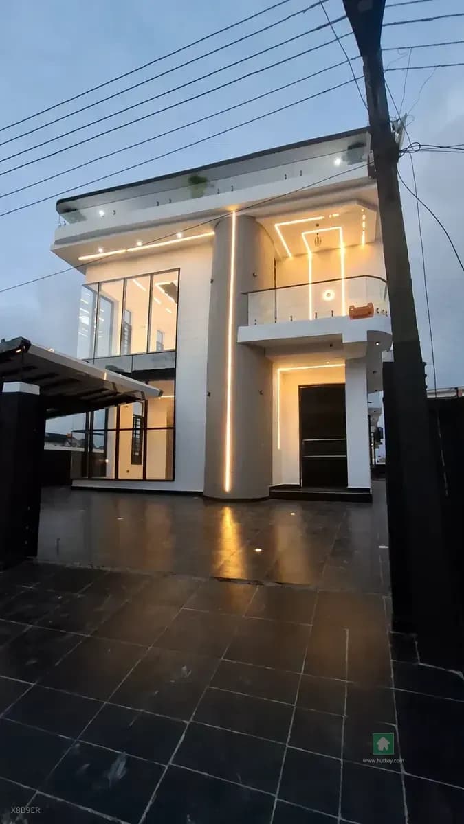 Spacious 5-Bedroom Detached Duplex in Sangotedo, Ajah, Lagos