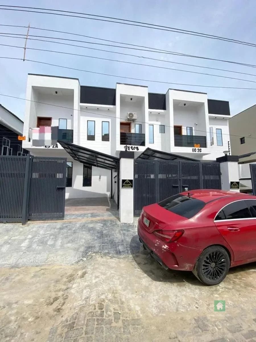 Charming 4-Bedroom Terrace House in Sangotedo, Ajah, Lagos