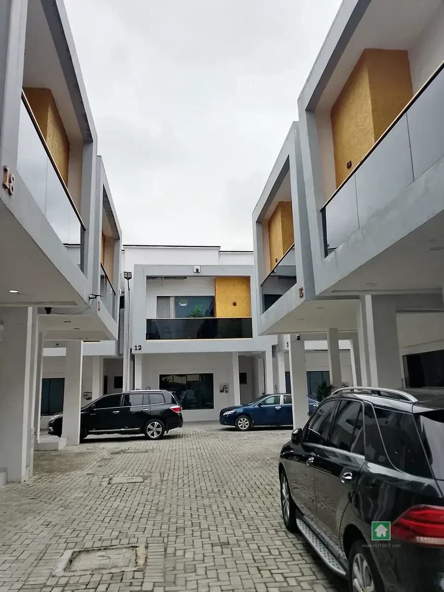 Newly Built 3-Bedroom Terraced Duplex for Rent in Sangotedo
